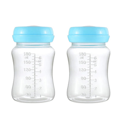 Contenitore Graduato per Conservazione Latte Materno 180 ml – Singolo o Set 2 Pezzi