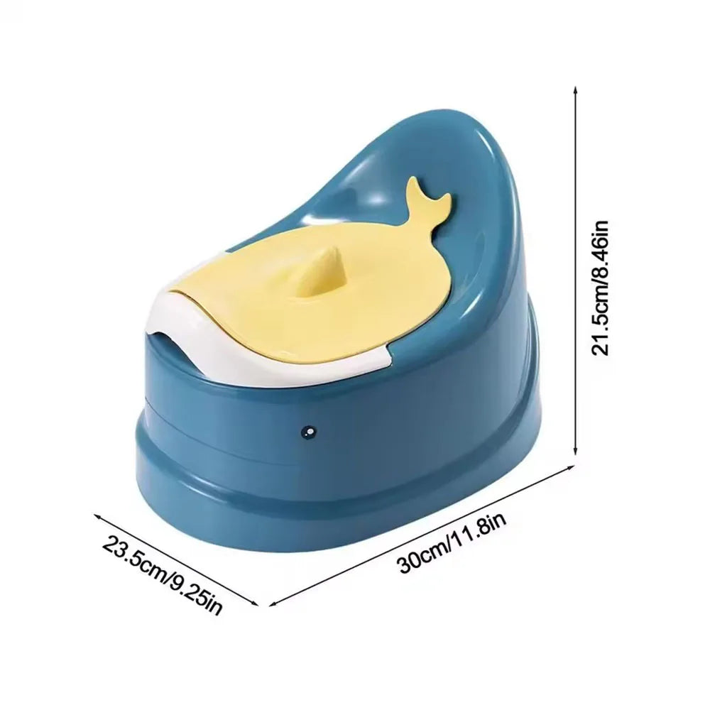 Vasino per Bambini con Coperchio e Vaschetta Estraibile, Antiscivolo, Toilette da Allenamento per lo Spannolinamento