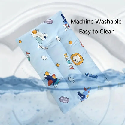 Cuscino Reversibile per Lettino Bambini – Fantasie Colorate e Retro Morbido in Rilievo