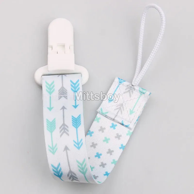 Catenella Portaciuccio in Tessuto con Clip – Fantasie Colorate