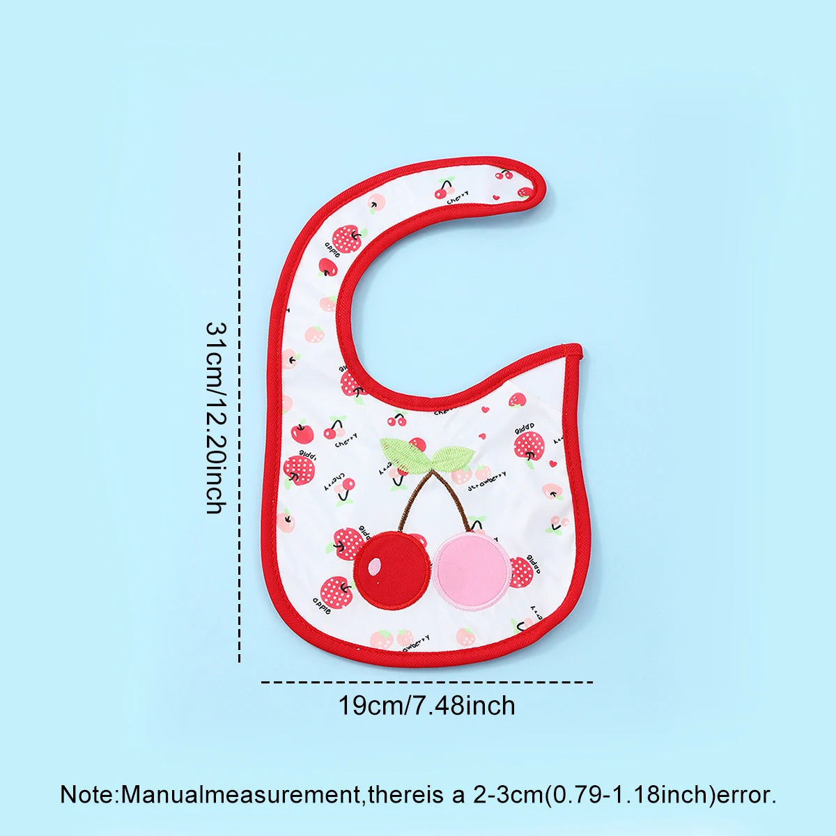 Set 5 Bavaglini Impermeabili Bambino e Bambina – Bavaglie per Pappa con Fantasie Colorate