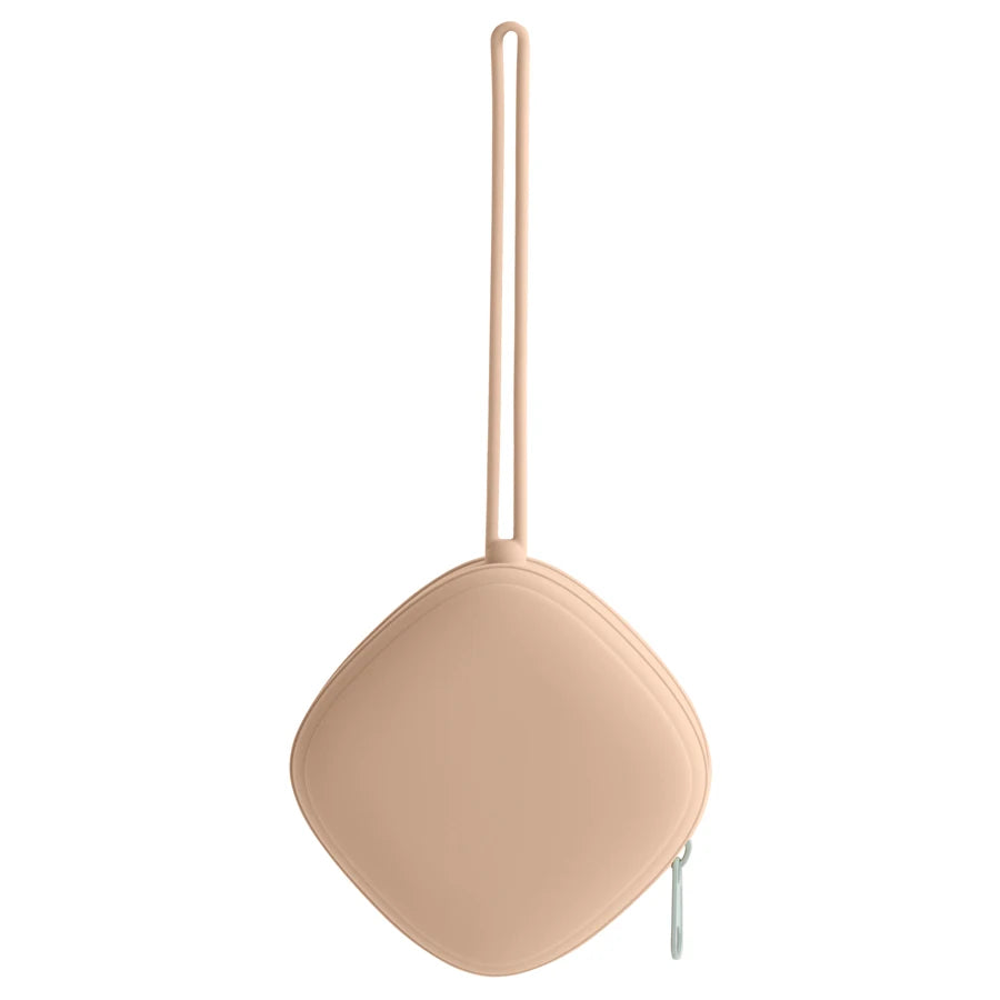 Portaciuccio in Silicone con Cerniera e Laccetto