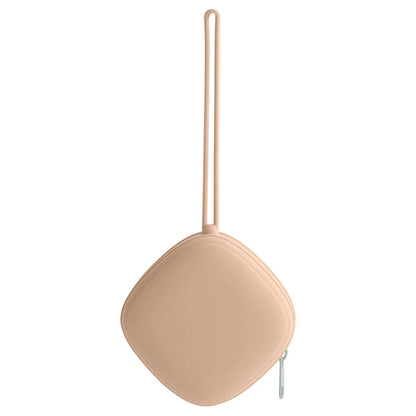 Portaciuccio in Silicone con Cerniera e Laccetto