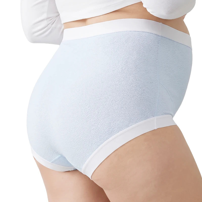 Set 2 Slip Premaman a Vita Alta Elasticizzati – Intimo Maternità per Gravidanza e Post Parto