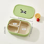 Lunch Box Bambini con 3 Scomparti Removibili – Portapranzo con Custodia Termica Opzionale