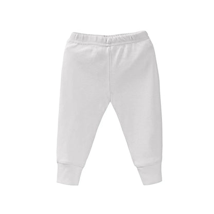 Pantaloni Jogger in Cotone per Neonati e Bambini – Vita Elastica, Morbidi e Comodi (0-24 Mesi)