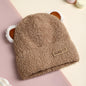 Berretto Bambino in Cotone con Orecchie da Animaletto – Cappello Caldo Elasticizzato 1–3 Anni