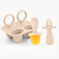 Stampi per Mini Ghiaccioli Bambini in Silicone – Set Riutilizzabile con Manici per Frutta, Yogurt e Latte Materno