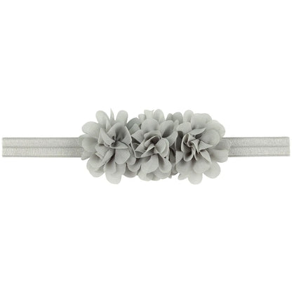 Fascia per Capelli con Fiore in Chiffon per Neonata e Bambina - Taglia unica (6 mesi - 3 anni)