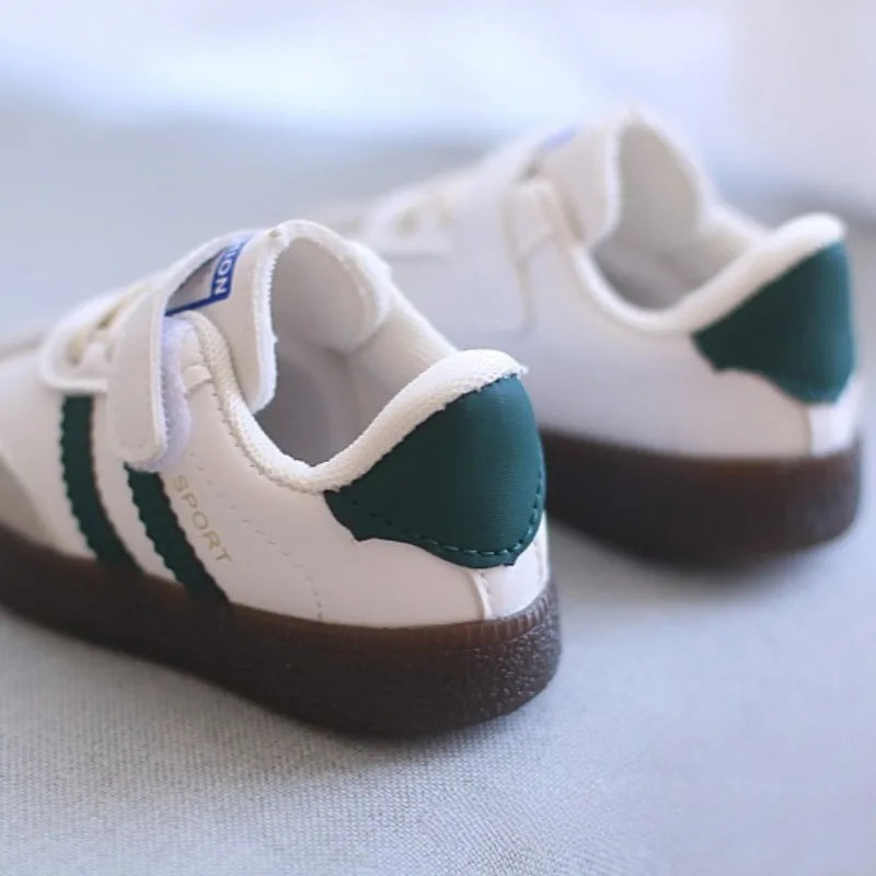 Sneakers Bambino con Velcro – Scarpe Sportive Casual Antiscivolo con Suola Flessibile 0-4 Anni