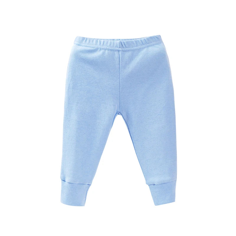 Pantaloni Jogger in Cotone per Neonati e Bambini – Vita Elastica, Morbidi e Comodi (0-24 Mesi)