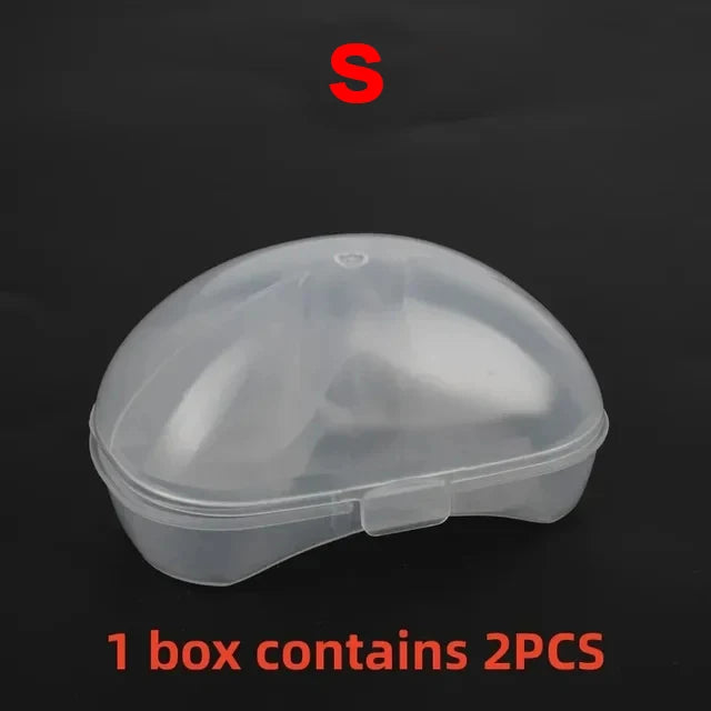 Paracapezzoli in Silicone per Allattamento – Set 2 Pezzi con Custodia