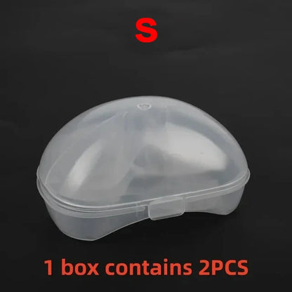 Paracapezzoli in Silicone per Allattamento – Set 2 Pezzi con Custodia