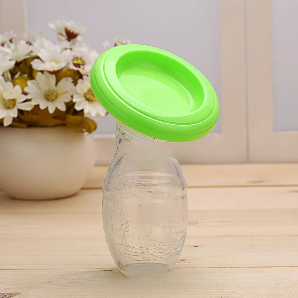 Tiralatte Manuale in Silicone BPA Free con Raccoglitore Salvagoccia