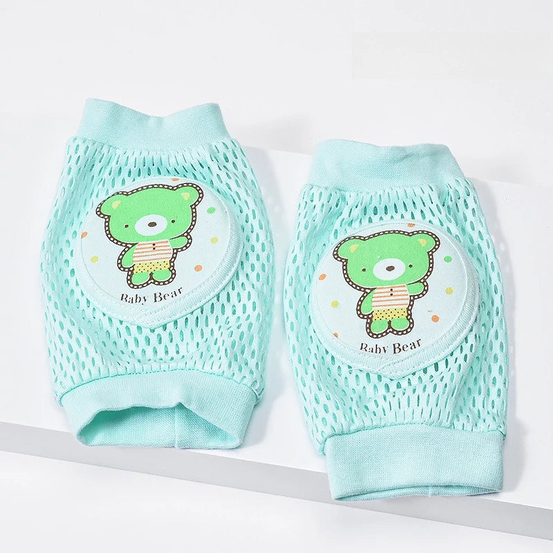 Ginocchiere Antiscivolo per Bambini – Protezione Morbida e Traspirante per Gattonamento e Primi Passi