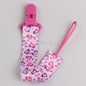 Catenella Portaciuccio in Tessuto con Clip – Fantasie Colorate