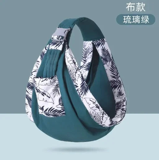 Fascia Porta Bebè 2 in 1 – Marsupio Sling a Tracolla e Copri Allattamento