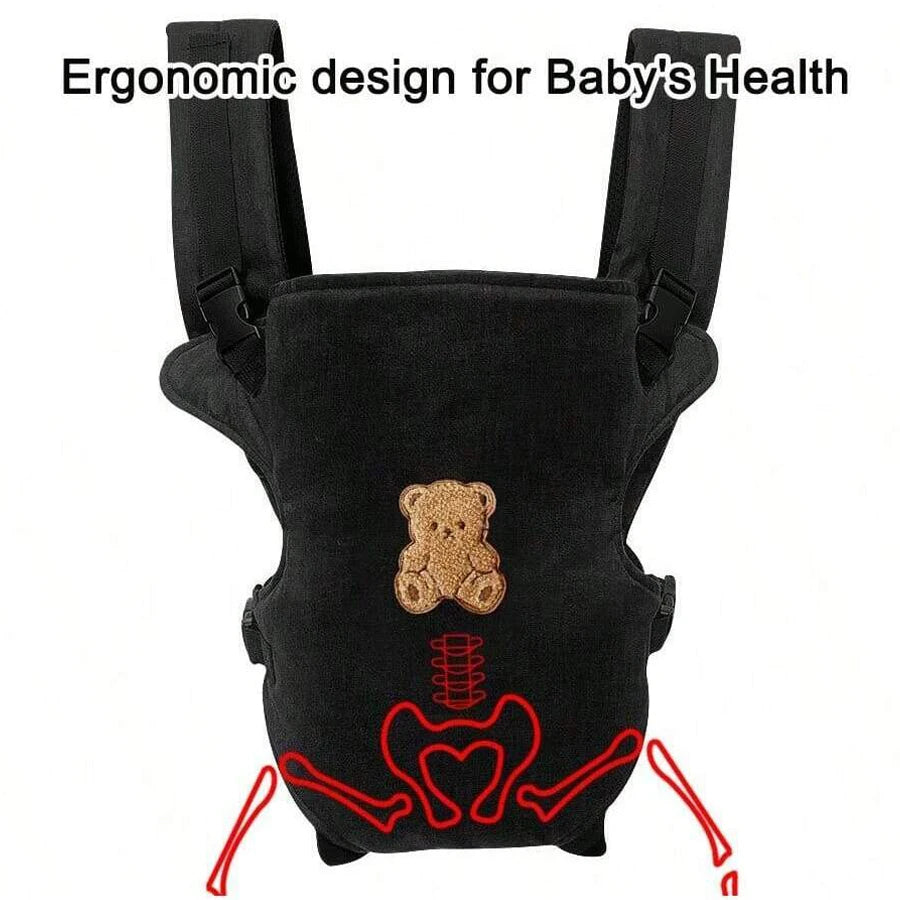 Marsupio Portabebè Regolabile 4 in 1 per Neonati e Bambini – Traspirante Fronte e Schiena fino a 10 kg