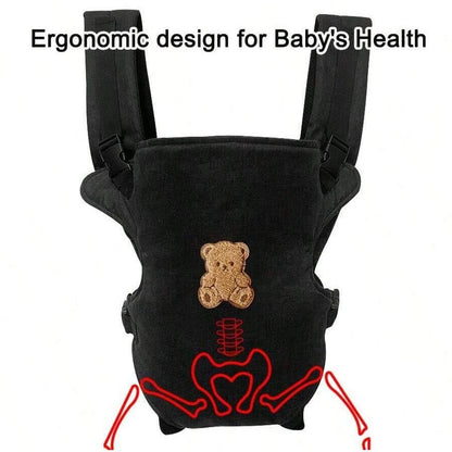 Marsupio Portabebè Regolabile 4 in 1 per Neonati e Bambini – Traspirante Fronte e Schiena fino a 10 kg