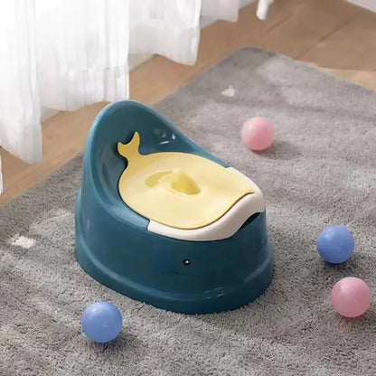 Vasino per Bambini con Coperchio e Vaschetta Estraibile, Antiscivolo, Toilette da Allenamento per lo Spannolinamento