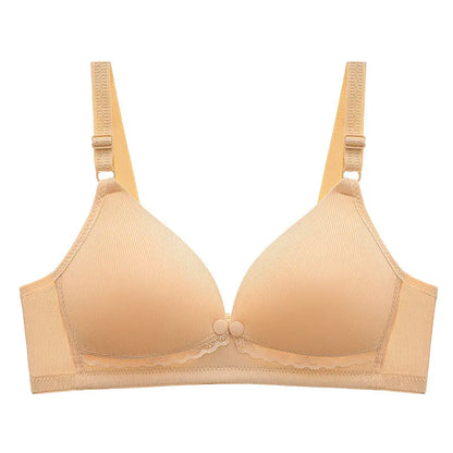 Reggiseno Premaman e Allattamento Senza Ferretto – Apertura Frontale Rapida, Coppe Intere e Fascia Posteriore Elasticizzata