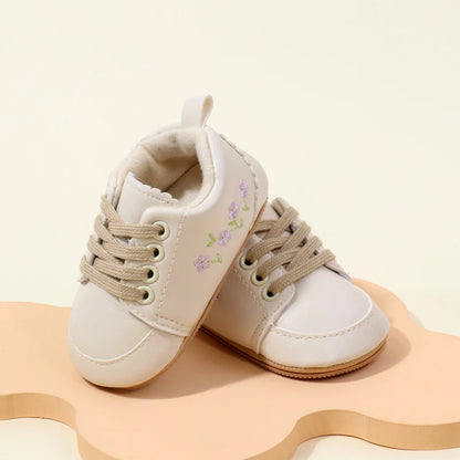 Scarpine Neonato Primi Passi Antiscivolo – Sneakers Morbide 0-18 Mesi