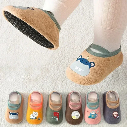 Pantofole Antiscivolo per Bambini – Scarpine da Casa Morbide con Elastico