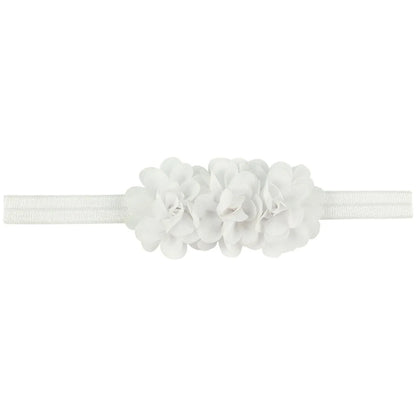 Fascia per Capelli con Fiore in Chiffon per Neonata e Bambina - Taglia unica (6 mesi - 3 anni)