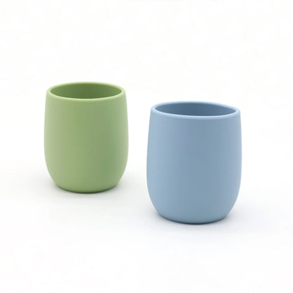 Mini Bicchiere Apprendimento in Silicone 70 ml – Tazza Aperta Senza Manici per Bambini