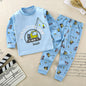 Pigiama Bambino 2 Pezzi 100% Cotone – Maglia a Manica Lunga e Pantaloni