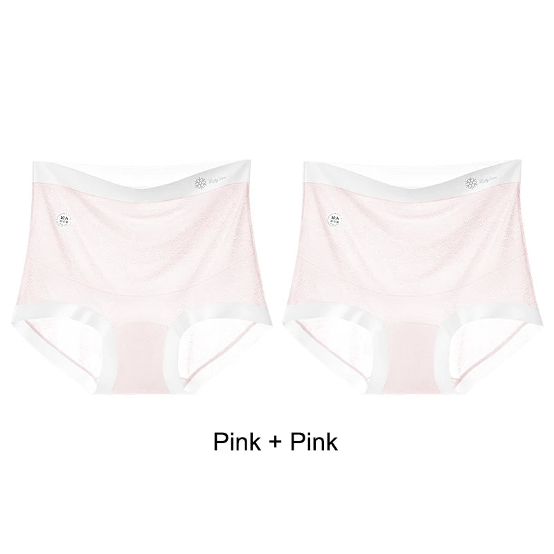 Set 2 Slip Premaman a Vita Alta Elasticizzati – Intimo Maternità per Gravidanza e Post Parto
