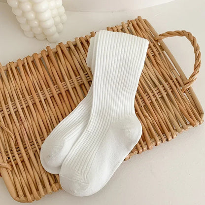 Calzamaglia in Cotone Elasticizzato per Bambine | Collant Caldi e Morbidi 1-9 Anni