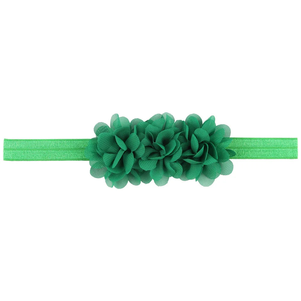 Fascia per Capelli con Fiore in Chiffon per Neonata e Bambina - Taglia unica (6 mesi - 3 anni)