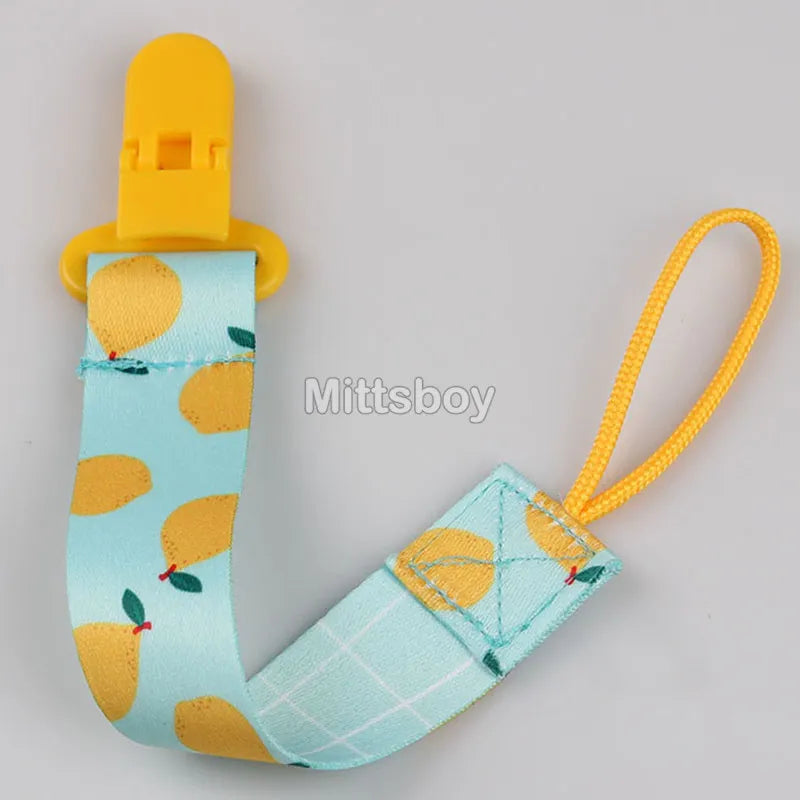 Catenella Portaciuccio in Tessuto con Clip – Fantasie Colorate