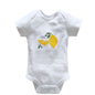 Body Neonato a Manica Corta 100% Cotone – Fantasie Assortite