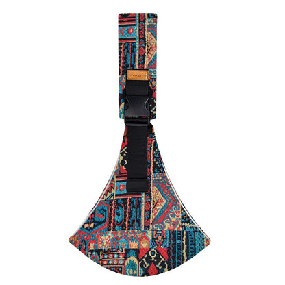 Marsupio Porta Bebè Ergonomico a Fascia Regolabile – Sling Traspirante per Neonati e Bambini fino a 20 kg