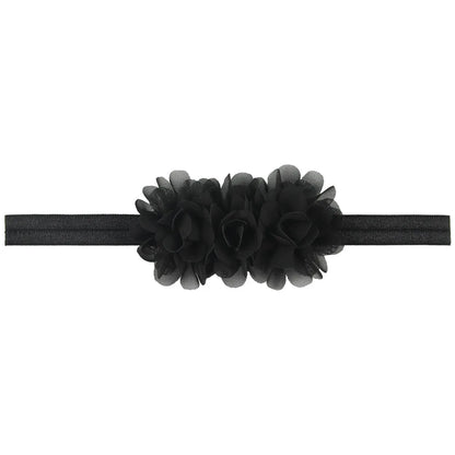 Fascia per Capelli con Fiore in Chiffon per Neonata e Bambina - Taglia unica (6 mesi - 3 anni)