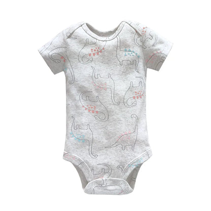 Body Neonato a Manica Corta 100% Cotone – Fantasie Assortite