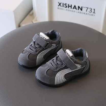 Scarpe Casual per Bambini con Suola Antiscivolo e Chiusura a Strappo
