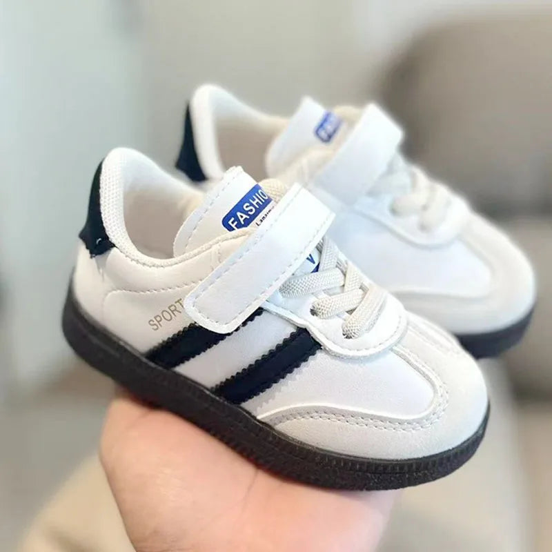 Sneakers Bambino con Velcro – Scarpe Sportive Casual Antiscivolo con Suola Flessibile 0-4 Anni