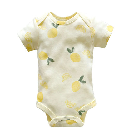 Body Neonato a Manica Corta 100% Cotone – Fantasie Assortite