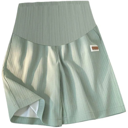 Bermuda Premaman – Pantaloncini Morbidi con Fascia Alta Elastica per Gravidanza