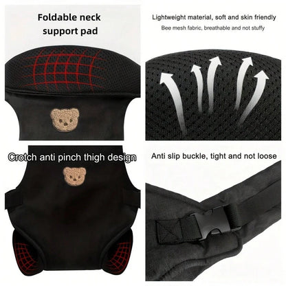 Marsupio Portabebè Regolabile 4 in 1 per Neonati e Bambini – Traspirante Fronte e Schiena fino a 10 kg