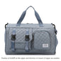 Borsone da Viaggio in Nylon Impermeabile con Scomparti Separati - Borsa Mamma Organizer Multifunzione