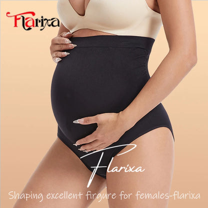 Leggings Premaman a Vita Alta – Pantaloncini Senza Cuciture in Due Lunghezze
