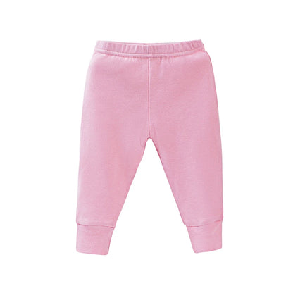 Pantaloni Jogger in Cotone per Neonati e Bambini – Vita Elastica, Morbidi e Comodi (0-24 Mesi)