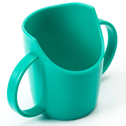 Tazza Inclinata con Manici per Bambini – Bicchiere Educativo 80 ml per l'Apprendimento Autonomo