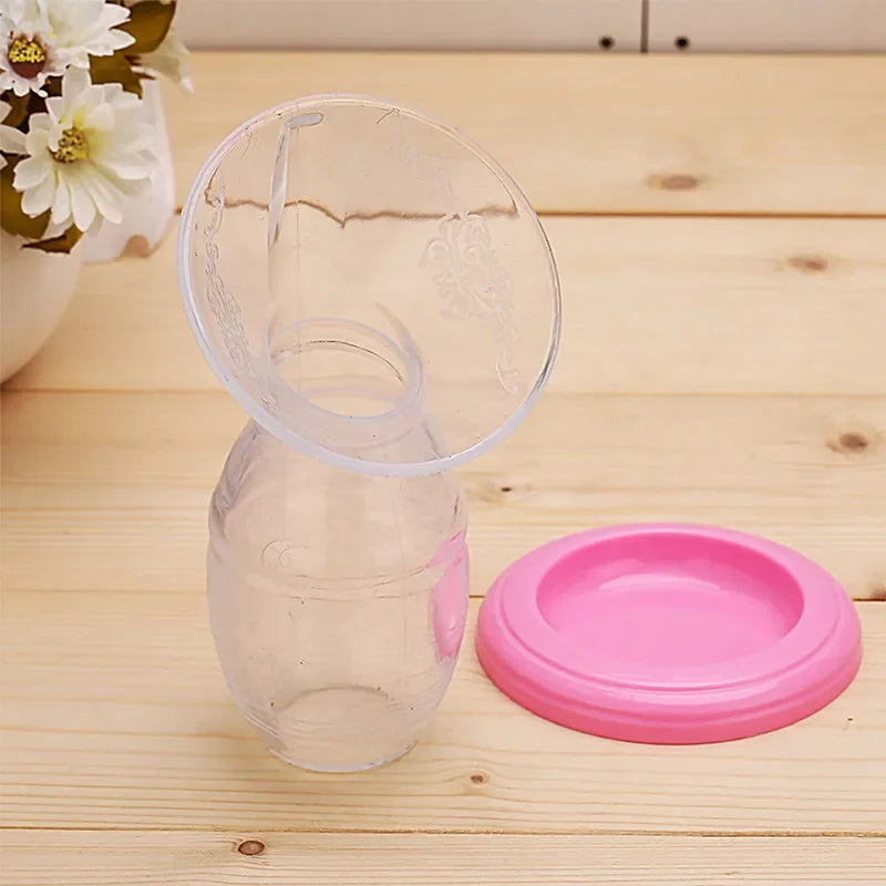 Tiralatte Manuale in Silicone BPA Free con Raccoglitore Salvagoccia