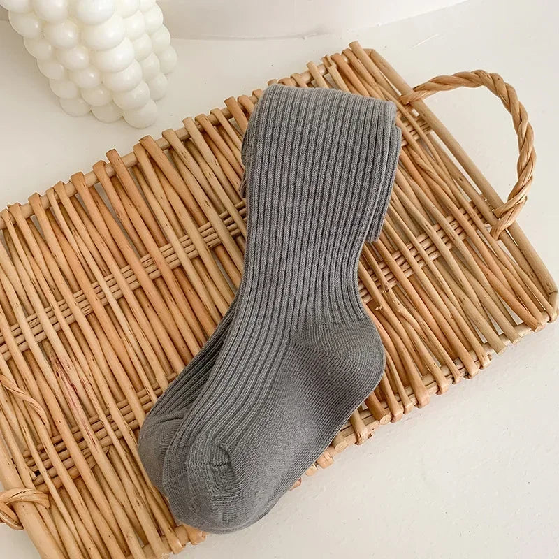 Calzamaglia in Cotone Elasticizzato per Bambine | Collant Caldi e Morbidi 1-9 Anni