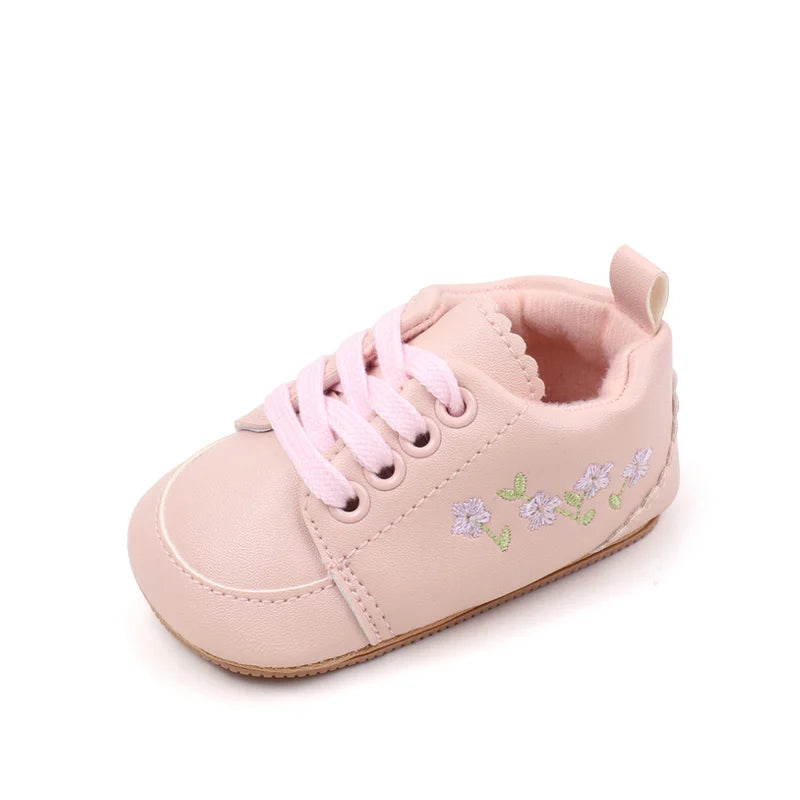 Scarpine Neonato Primi Passi Antiscivolo – Sneakers Morbide 0-18 Mesi